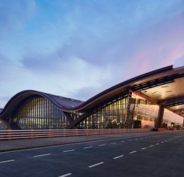 Hamad International Airport in Doha: Ab heute ist hier weniger los.