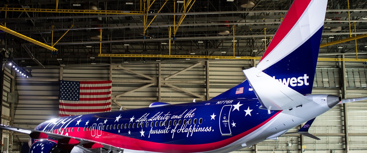 Die Independence One: Neuer Flieger von Southwest Airlines.
