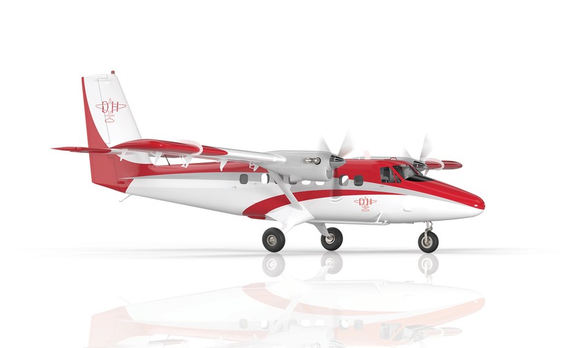 Die fünfte Generation der De Havilland Canada Twin Otter nennt sich Classic 300-G.