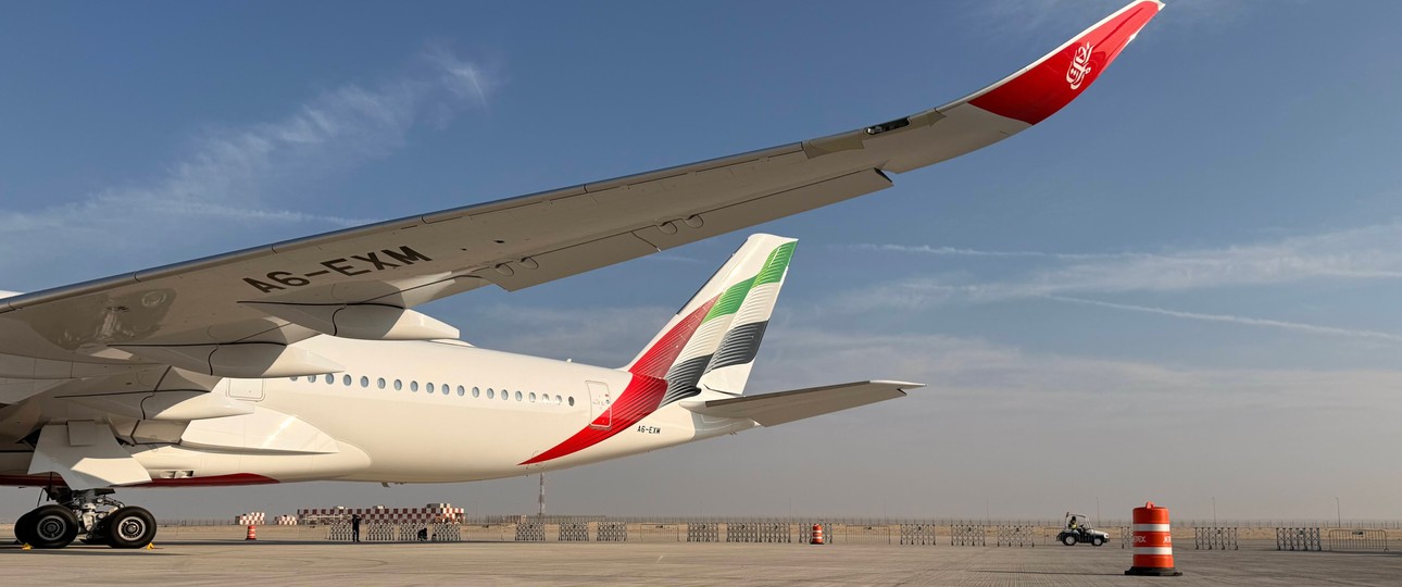 Airbus A350 von Emirates in Dubai: Bald in Berlin und Stuttgart zu sehen?