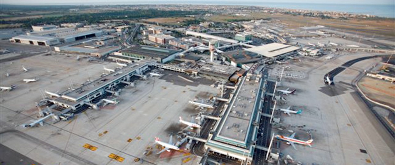 Rang 10: Rom Fiumicino.  Durchschnittliche Verspätung: 11,1 Minuten. 47,1 Prozent der Abflüge waren unpünktlich.