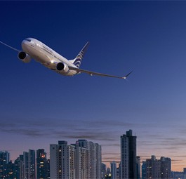 Platz 2: Copa Airlines, 91,7 Prozent.