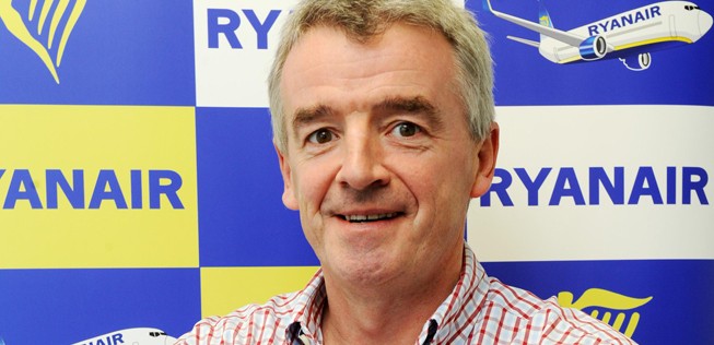 Ryanair-Boss Michael O’Leary: Trauert Aer Lingus offenbar immer noch nach.