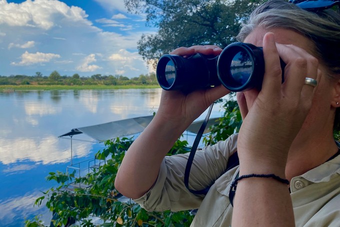Ausblick auf den Okawango