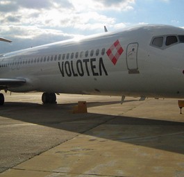 Boeing B717 von Volotea: Einsatz ab Venedig.