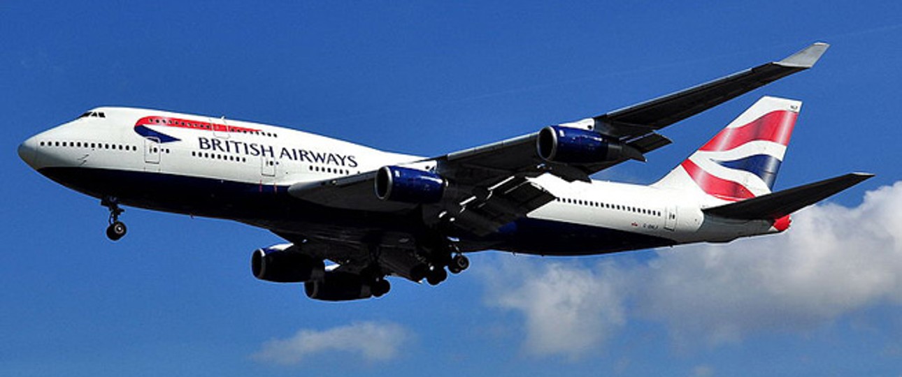 Boeing 747 von British Airways: Die Reise dauerte 11 Stunden.