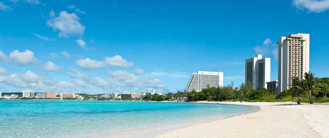 Strand auf Guam: Weniger Japaner, mehr Südkoreaner zu Gast.