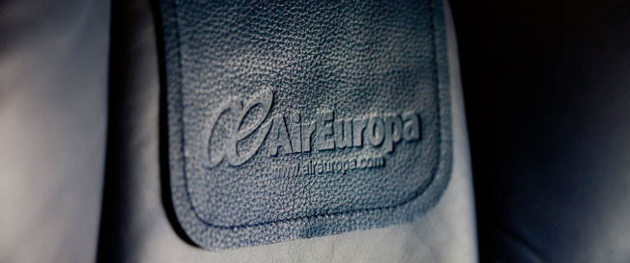 Sitzbezug von Air Europa: Die spanische