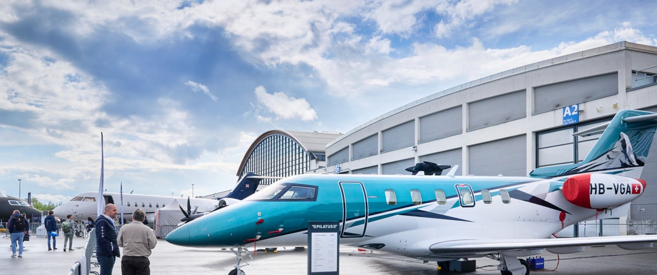 Erstmals an der AERO der spektakuläre Business Aviation Dome im Static Display