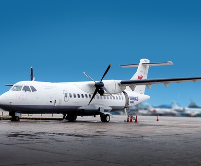 ATR 42 von Overland Airways: Bleibt vorderhand am Boden.