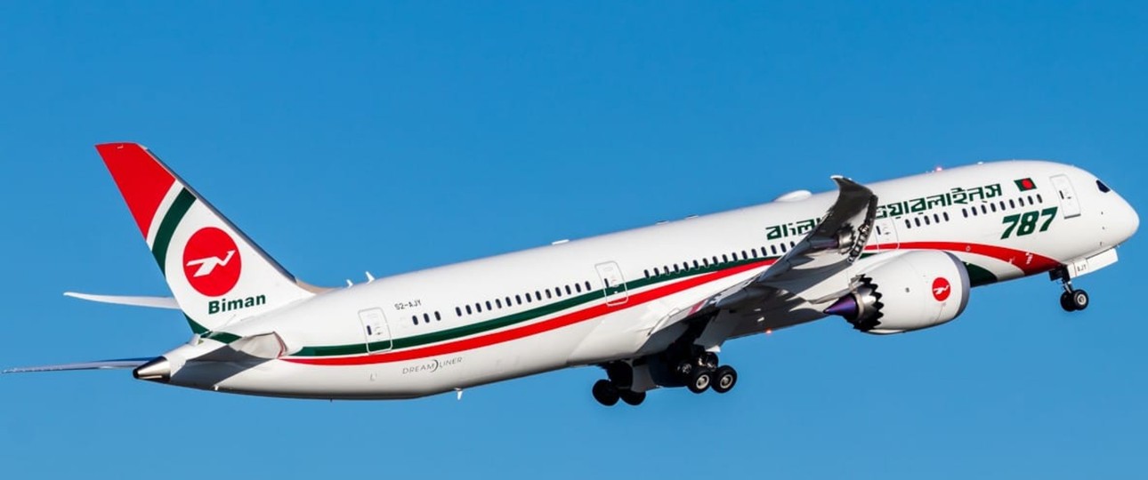Boeing 787 von Biman Bangladesh: Soll Gesellschaft durch Airbus A350 bekommen.