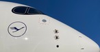 Airbus A350 von Lufthansa: Im Inland unterwegs.