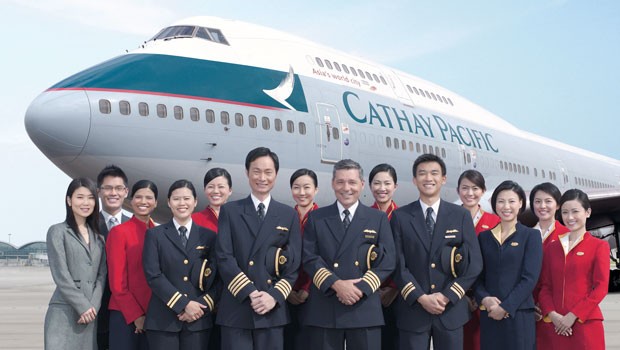 Platz vier: Cathay Pacific. Die Airline aus Hong Kong fliegt 114 Ziele in 36 Ländern an.