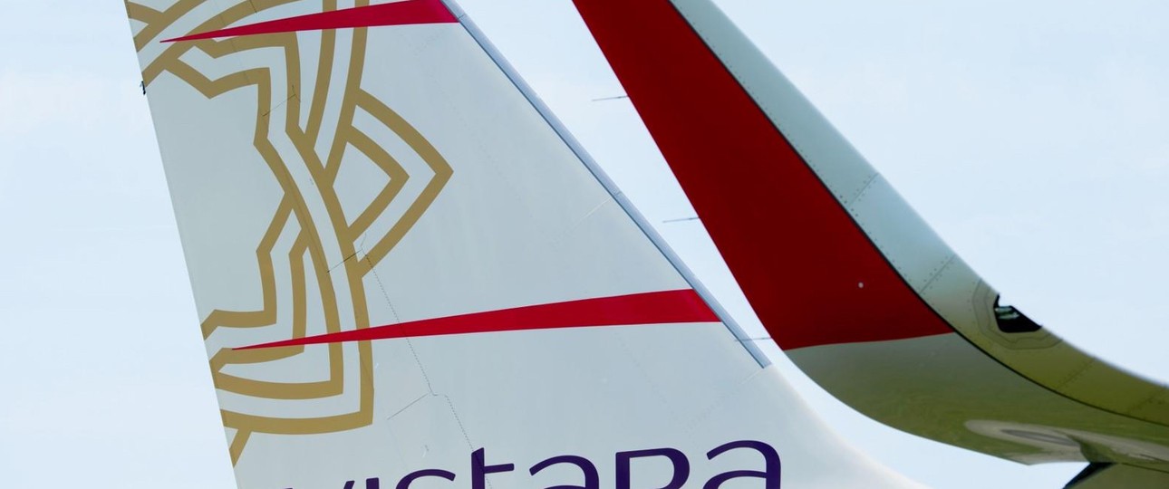 Airbus A320 von Vistara: Bald bekommt die Airline Dreamliner.