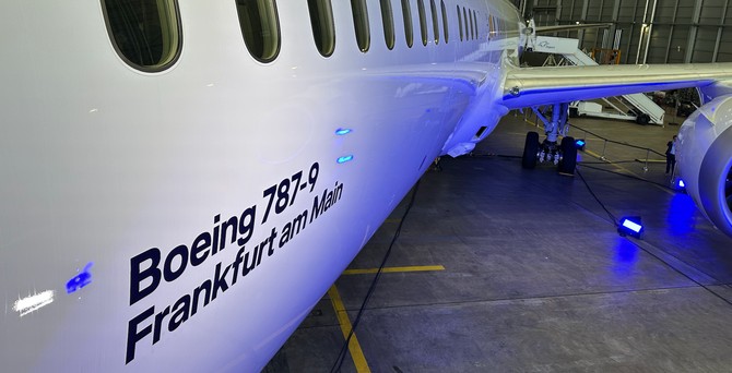 Boeing 787 von Lufthansa: Die D-ABPF heißt jetzt «Frankfurt am Main»
