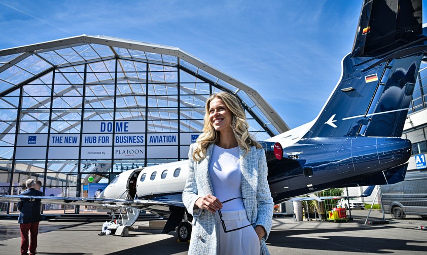 AERO 2025: Neu ist der Business Aviation Dome