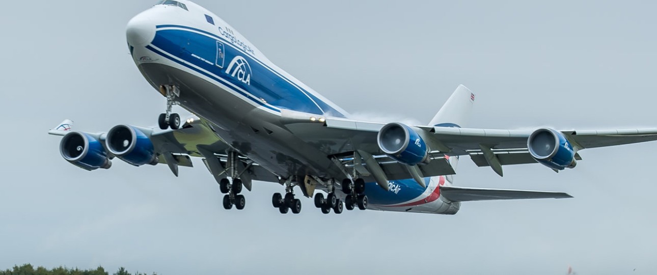 Boeing 747 F von Cargologic Air: Der britische Ableger von Volga-Dnepr hatte finanzielle Schwierigkeiten.