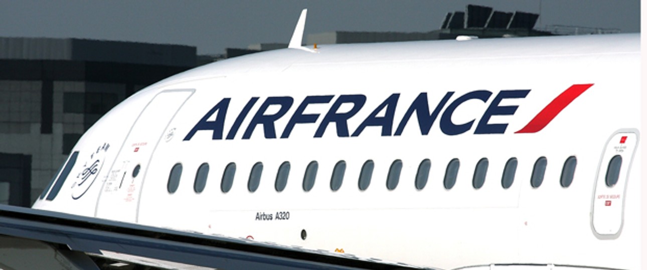Airbus A320 von Air France: Sicherheitslandung in Basel.