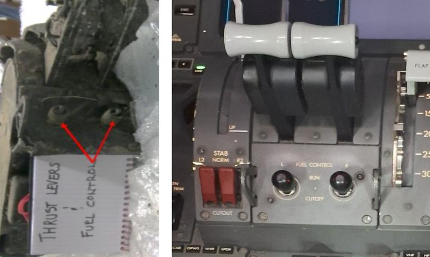 Treibstoffkontrollschalter: Sie spielten eine zentrale Rolle beim Absturz der Boeing 787 von Air India.
