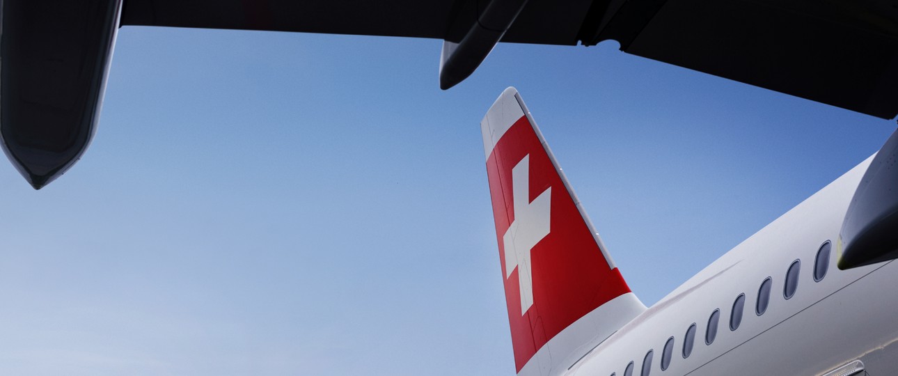 Flugzeug von Swiss: Vorerst keine Evakuierungsflüge mehr.