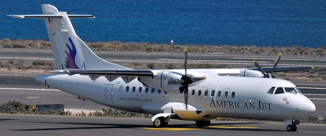 ATR 42 von American Jet: Die Airline will Mount Pleasant ansteuern.