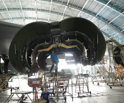 Boeing 747-200 von Iran Air: Die Wartung dauert mehrere Monate.