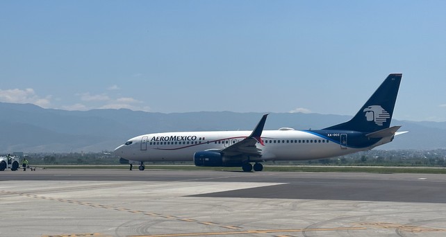 Flugzeug von Aermexico: Auch die Airline ist im Visier der US-Behörden.