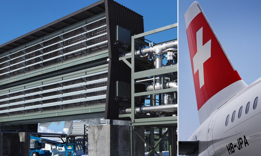 Climeworks-Anlage: CO2 kommt in Gesteinsformationen.