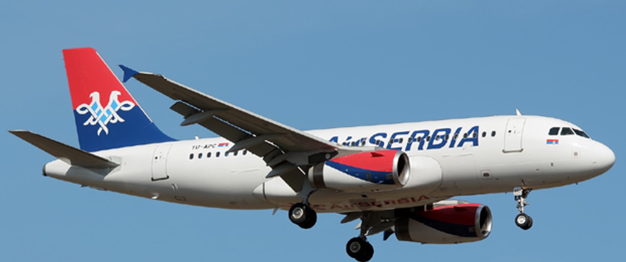 Gute Zahlen: Air Serbia befördert 80 Prozent mehr Passagiere als im Vorjahr.