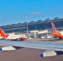 Flughafen in Hyderabad: Die Luftfahrt des Landes hat sich aufgerappelt.