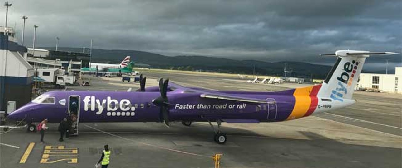 Bombardier Dash 8 Q400 von Flybe: Die kanadischen Flieger bleiben das Kernflugzeug.