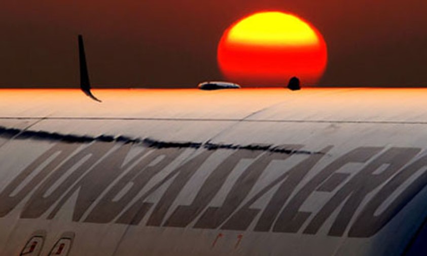 Airbus A320 von Donbassaero: Hoffnung auf Sanierung.