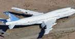 Ausgediente Boeing 747-300 im Pinal Air Park: Mehrere Exemplare dieser raren Jumbo-Version stehen auf dem Flugzeugfriedhof (hier zu sehen, ein Exflieger von Ansett Australia).