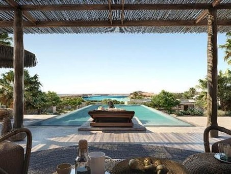 Die Strandresidenzen im Six Senses AMAALA, eingebettet in die einzigartige Landschaft