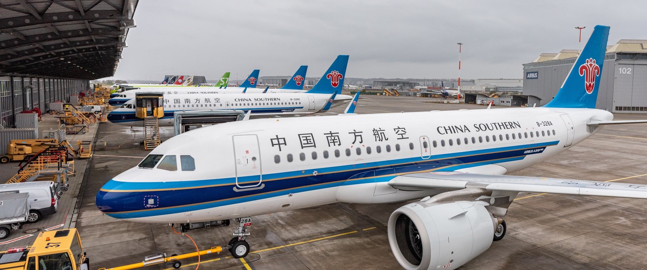 Airbus-Jets für China Southern: Die Fluglinie order im großen Stil Nachschub.