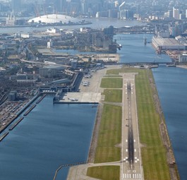 Start- und Landebahn von London City: Bald Basis einer neuen Airline?