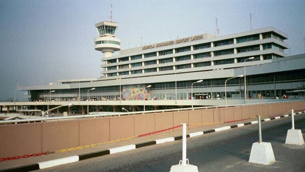 Murtala Mohammed International Airport in Lagos, Nigeria.
