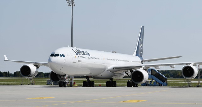 airbus a340 600 lufthansa