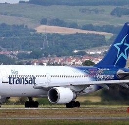 A310 von Air Transat: Notlösung für Transatlantikflüge.