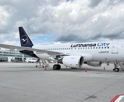 Airbus A319 D-AIBP: Jetzt für Lufthansa City Airlines im Einsatz. 