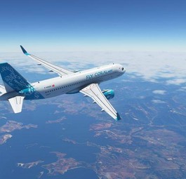 Visualisierung eines Fliegers von Fly Coralway: Die Airline ...