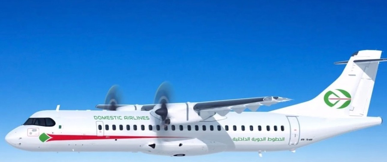 ATR 72 in den Farben von Domestic Airlines: Die Tochter von Air Algérie setzt auf Grün.