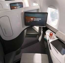 Der Vantage-Nova-Sitz von Thompson Aero Seating: Wird auch bei Thai Airways eingesetzt werden.
