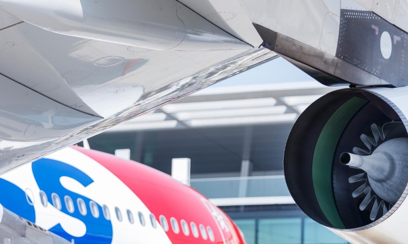Ein Airbus A340 von Edelweiss: Einer saß in Mexiko fest.