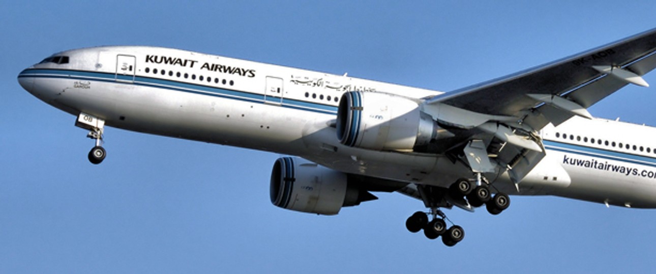 Boeing B777 von Kuwait Airways: Überalterte Flotte.
