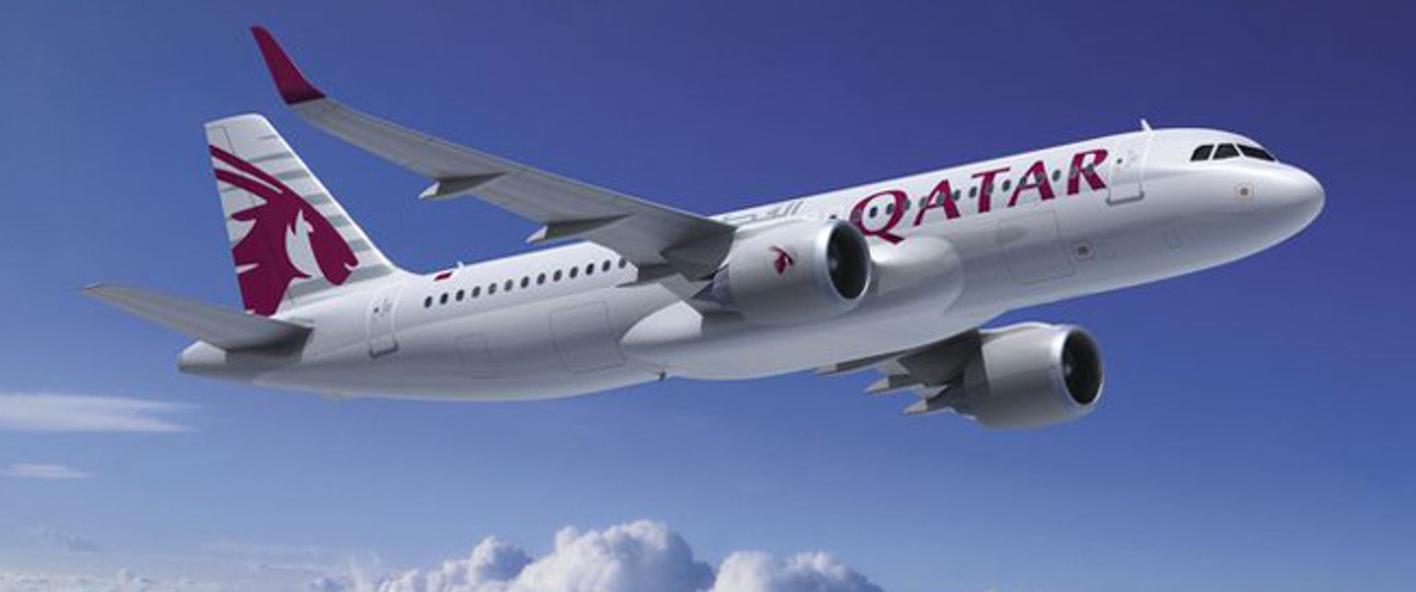 A320 Neo in den Farben von Qatar Airways: Die Airline weigerte sich bisher, den Jet in Empfang zu nehmen.