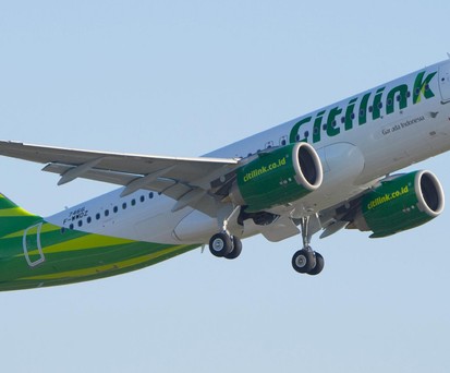 Airbus A320 Neo von der Garuda-Tochter Citilink: Auch in Indonesien flossen Millionen.