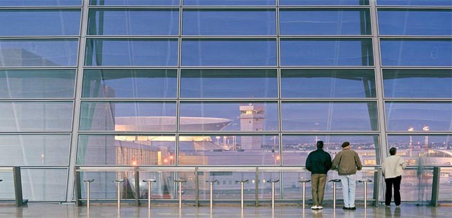 Ben Gurion International Airport in Tel Aviv.
