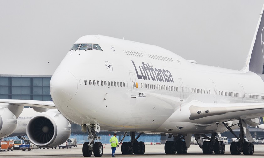 Boeing 747-8 von Lufthansa: Die First befindet sich im Hauptdeck.
