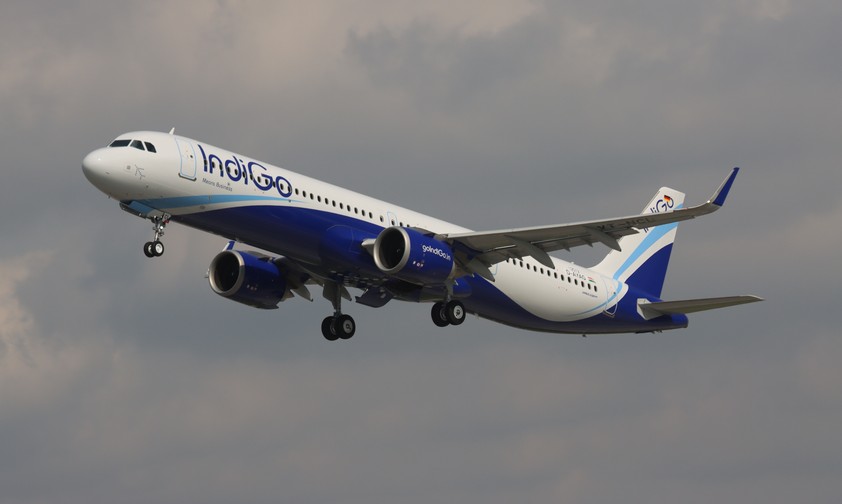Airbus A321 Neo von Indigo: Bald bekommt die indische Fluglinie auch ihren ersten XLR.